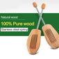 Premium Wooden Shoe Tree with Spring