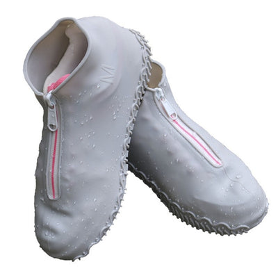 Waterproof Silicone Shoe Rain Cover Low Zip