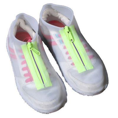 Waterproof Silicone Shoe Rain Cover Low Zip