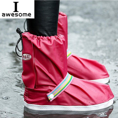Waterproof Shoe Rain Cover Hi with Drawstrings