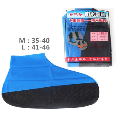 Waterproof Shoe Rain Cover Hi Thick Soles